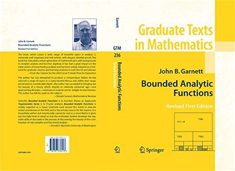 Bounded Analytic Functions (Graduate Texts in Mathematics Book 236 ...