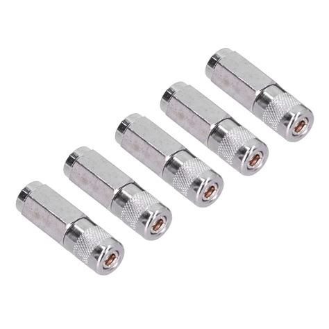 Grease Gun Flat Nozzle, Grease Coupler Tightly Bite Wear-Resistant ...