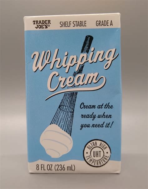 Trader Joe's Shelf Stable Whipping Cream | Aldi Reviewer