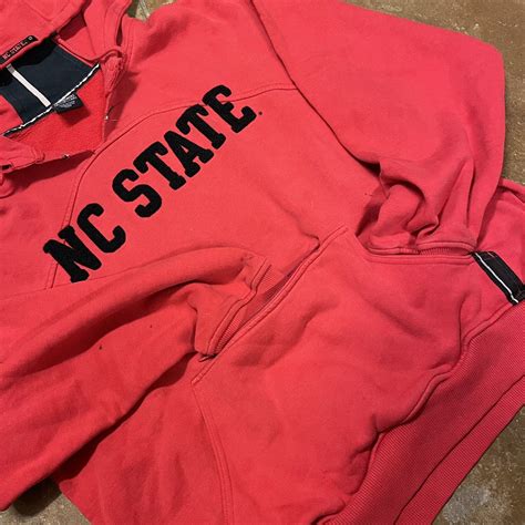 Nike × Vintage Vintage 1990s Nike Center Swoosh NC State Hoodie | Grailed