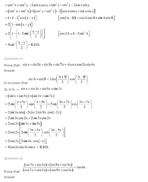 Class 11th Math Chapter Trigonometric Function in Hindi 的图像结果