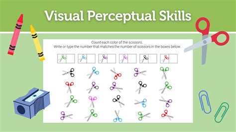 Visual Perceptual Skills PowerPoint Activity - E-Therapy
