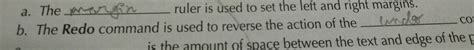 the redo command is used to reverse the action of the dash command ...