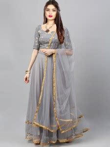 Shree Ram Creation Embroidered Semi Stitched Lehenga Choli - Buy Shree ...