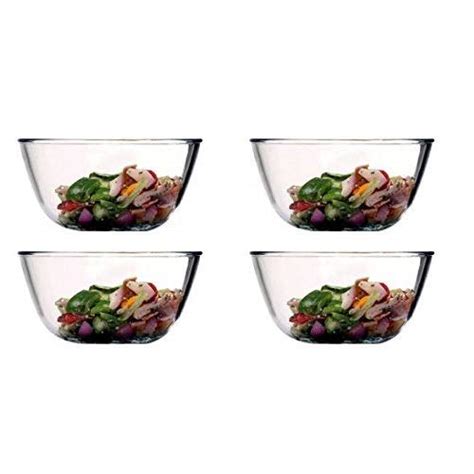 Buy Femora Borosilicate Glass Microwave Safe All-Purpose Mixing Bowl ...