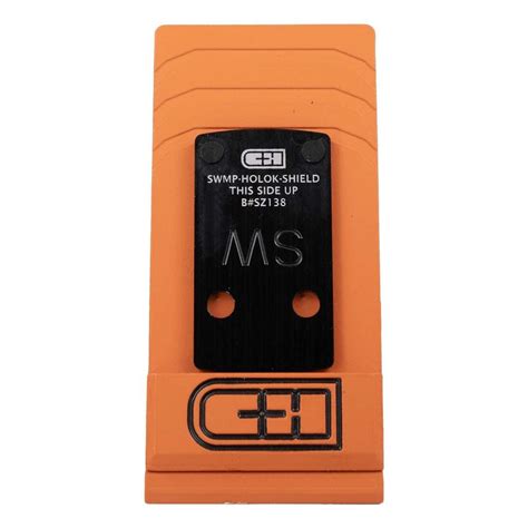 C&H Precision Pistol Red Dot Adapter Plate for S&W Shield