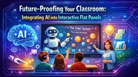 AI Interactive Flat Panels for Smart Classrooms | GoLive eTechnologies