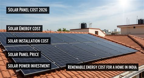 How to Calculate Your Ideal Solar Panel Cost in India in 2026 ...
