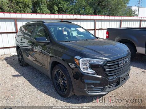Report 3GKALMEG3PL149531 GMC TERRAIN 2023 Black Gasoline - price and damage history