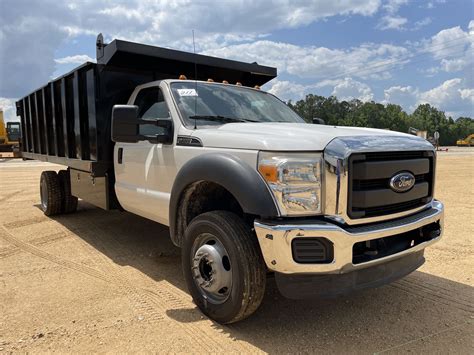 2015 FORD F550 XL Flatbed Dump Truck