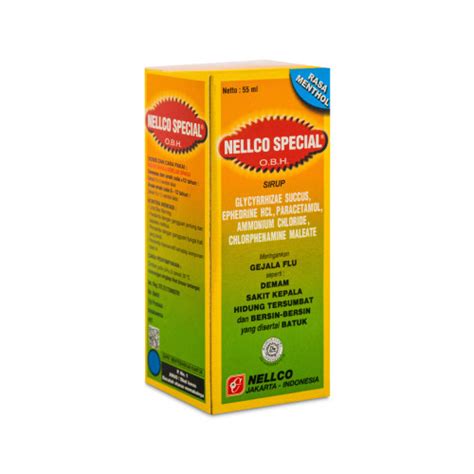 Nellco Special OBH Sirup Rasa Menthol 55 ml - Alodokter Shop