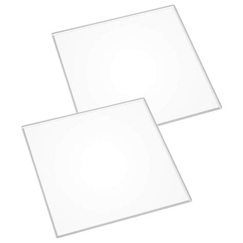 BUYGOO Clear Acrylic Sheet 12″ x 12″ x 18 2 Pack India | Ubuy