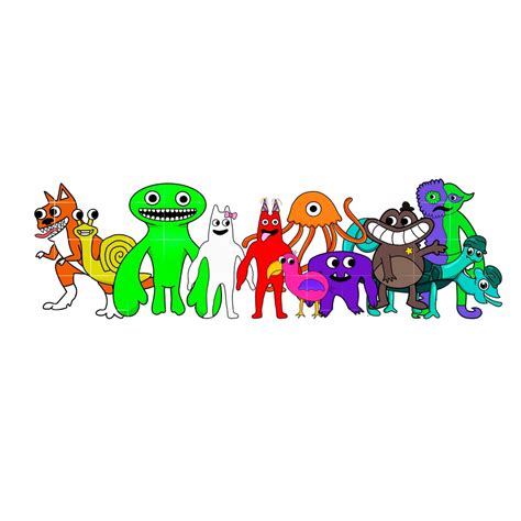 Buy Garten of Banban 4 Characters PNG Digital Download Image, Garten of ...