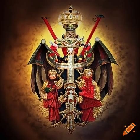 The Order of the Dragon historical description on Craiyon