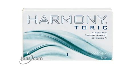 Harmony Toric Contact Lenses Online (ContactsExpress) - 6 Pack | Lens.com