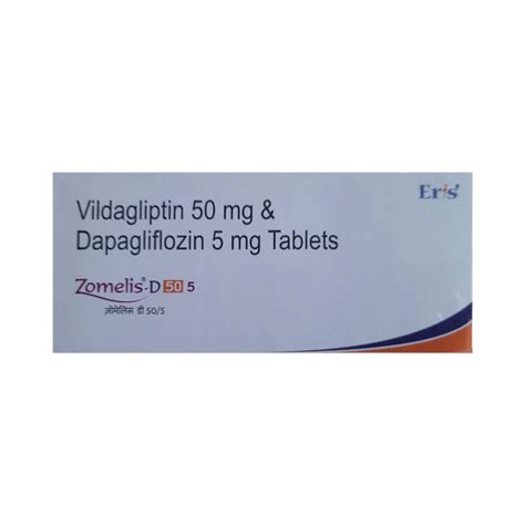 Zomelis D 50/5mg Strip Of 10 Tablets: Uses, Side Effects, Price ...