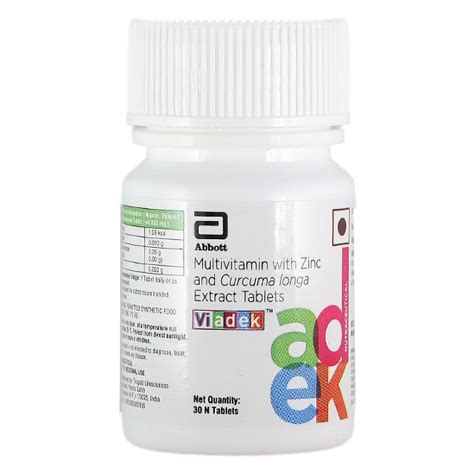 Viadek Tablet | Uses, Side Effects, Price | Apollo Pharmacy