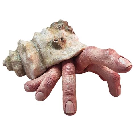 Buy LQIAN Finger Crab Statue - Finger Hermit Crab Sculpture,Creepy ...