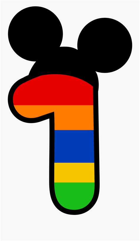 Mickey E Minnie - Disney Number One , Free Transparent Clipart - ClipartKey