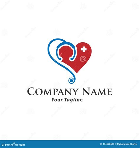 Vector Logo Design for Health Care, Family Healthy Clinic Doctor Stock Vector - Illustration of ...