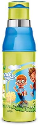 Milton Kool Steelight 600 Kids Plastic Insulated Water Bottle with ...