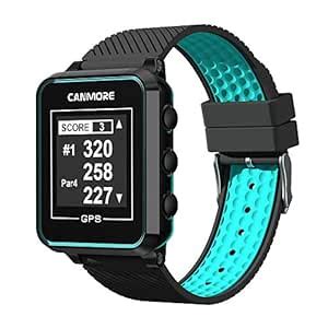 CANMORE Golf Watch TW353 with Lens Cloth, Over 41,000 Preloaded Courses ...