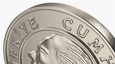 5 Turkey Kurus Coin 3D model | 3D Molier International