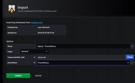 How to Connect MySQL DB to Prometheus 的图像结果