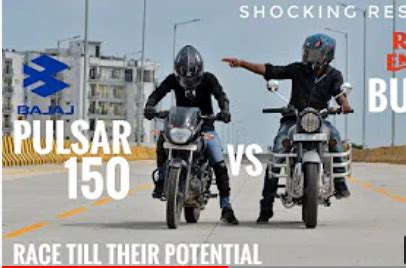 Royal Enfield Bullet 350 Vs Bajaj Pulsar 150 – See Who Wins The Race ...
