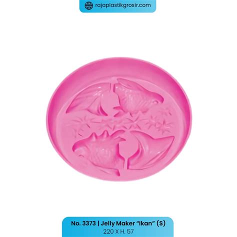 Cetakan Agar-Agar “Ikan” No. 3373 - TOKO GROSIR PERABOTAN PLASTIK RUMAH ...