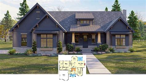1 Storey Craftsman Bungalow Style Homes