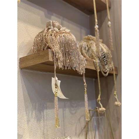 Cleopatra Collection: Rose Gold Tassels Potli