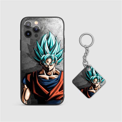 Goku Grey Silicone Armored Phone Case - Subtle Saiyan Strength