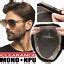 Buy Men's Hairpiece Toupee Hair Replacement System Wig Fine Mono with ...
