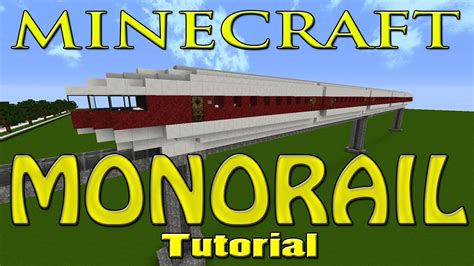 Image result for Minecraft Monorail Tutorial