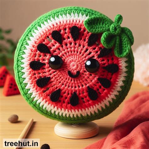 Watermelon Crochet Table Fan Cover Ideas and how to make them