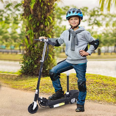 HOMCOM Kids Electric E Scooter Ride On