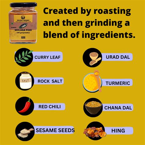 Indiana organic Molaga podi powder, Andhra Gun Powder, freshly ground ...