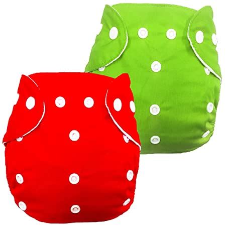 Babymoon (Pack of 2) Washable Adjustable Reusable Cloth Diaper – BABYMOON