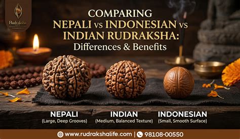 Nepali vs Indonesian vs Indian Rudraksha: Key Differences – Rudraksha Life