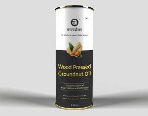 Anveshan Wood Pressed Black Sesame Oil, Tin Can (Pure Kolhu/ Kachi ...