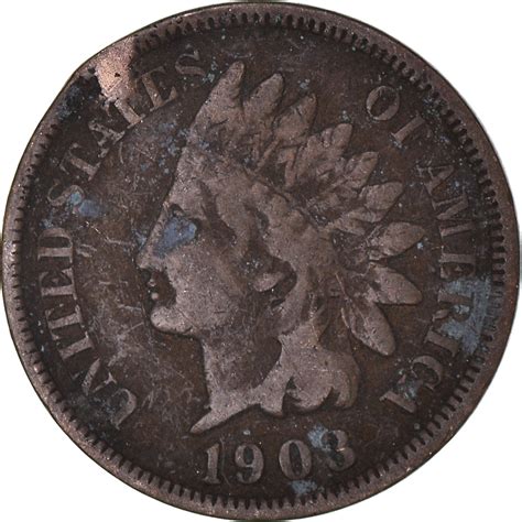 Coin, United States, Cent, 1903 | 5 Cents