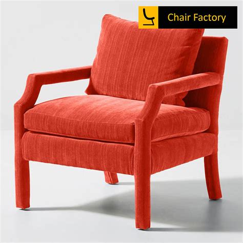 DENORA PEACH FULLY UPHOLSTERED ARM CHAIR | Chair Factory