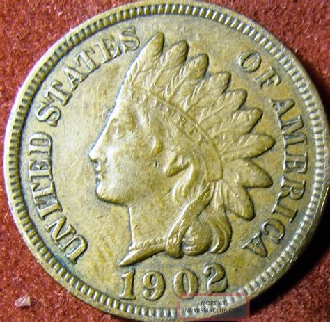 1902 Indian Head Penny Full Liberty
