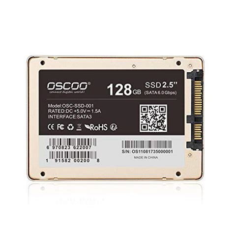 Amazon.in: Buy OSCOO 2.5 inch SATA III Solid State Drive, 128GB ...