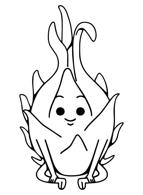 20+ Dragon Fruit Coloring Pages - Free Printable PDF & Online Coloring