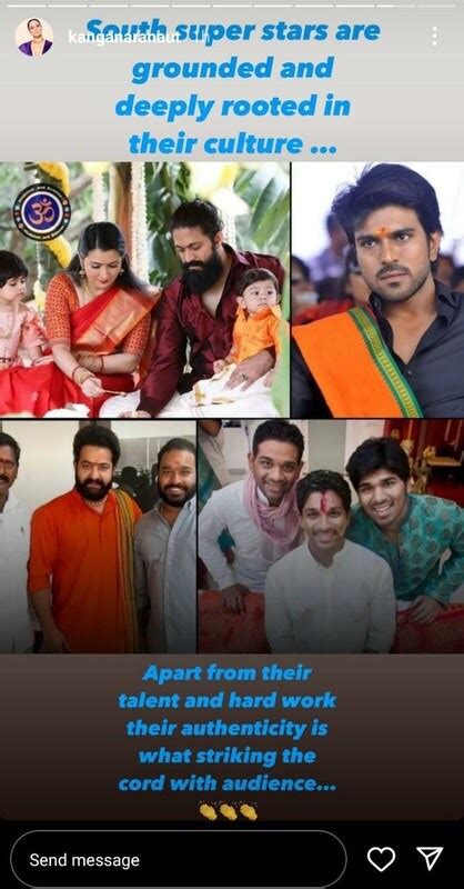 Kangana Ranaut ने KGF 2 स्टार Yash को बताया यंग 'एंग्री मैन', RRR के Jr ...