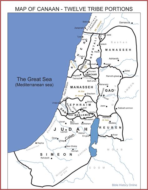 Biblical Maps Of Israel - map : Resume Examples #Kw9kAyQVJN