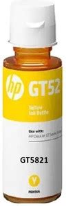 HP ORIGINAL INK BOTTLE FOR HP GT 5821 YELLOW INK TANK PRINTER Yellow ...