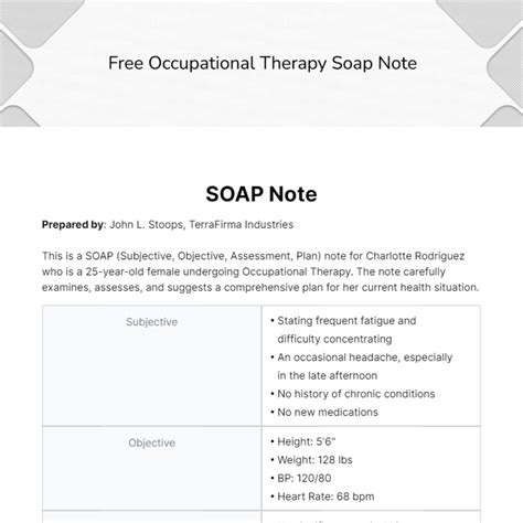 Image result for Soap Notes Occupational Therapy